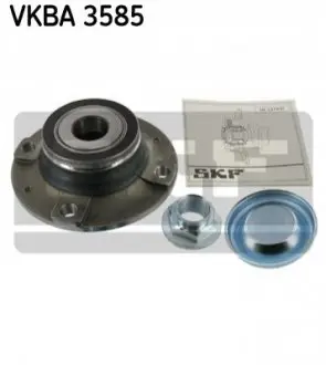 Комплект підшипника колеса задн (із ABS) CITROEN C4, C4 I PEUGEOT 307 1.4-2.0D 08.00-12.12 SKF VKBA3585