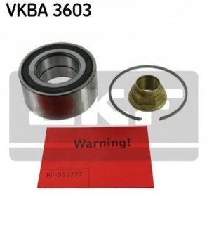 Набір підшипника маточини колеса SKF VKBA3603 (фото 1)