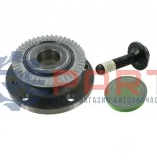 Комплект підшипника колеса задн (з кільцем ABS) AUDI A4 B6, A4 B7 SEAT EXEO, EXEO ST 1.6-3.2 11.00-05.13 SKF VKBA3606
