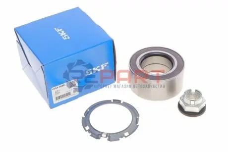 Фото 1 — Підшипник маточини (передньої) Renault Laguna 01-15/Clio 3.0 V6 00-05 (45x83x39) (+ABS) (к-кт) SKF (VKBA3608) Фото Підшипник маточини (передньої) Renault Laguna 01-15/Clio 3.0 V6 00-05 (45x83x39) (+ABS) (к-кт) SKF (VKBA3608) зображення 1