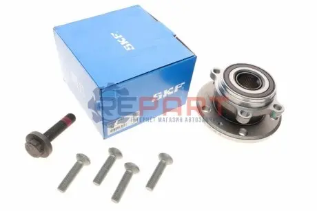 Підшипник маточини (передньої) VW Caddy III/Golf V 03- (4 болти) SKF VKBA3643 Купити в Україні