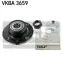 Комплект підшипника колеса задн CITROEN C2, C2 ENTERPRISE, C3 I, C3 PLURIEL PEUGEOT 1007, 206 1.1-2.0D 06.99 SKF (VKBA3659) зображення 1