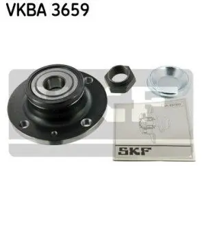 Комплект підшипника колеса задн CITROEN C2, C2 ENTERPRISE, C3 I, C3 PLURIEL PEUGEOT 1007, 206 1.1-2.0D 06.99 SKF VKBA3659