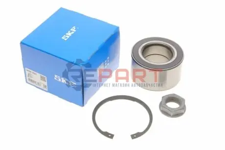 Підшипник маточини (передньої) Citroen C4/C5/C6 05-/Peugeot 407/607/308/508 11- (45x83x44)(+ABS)(к-кт) SKF VKBA3683 Купити в Україні