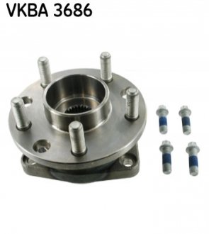 Підшипник колеса, набір - VKBA 3686 (C2S3301, CSS46772) SKF VKBA3686 (фото 1)