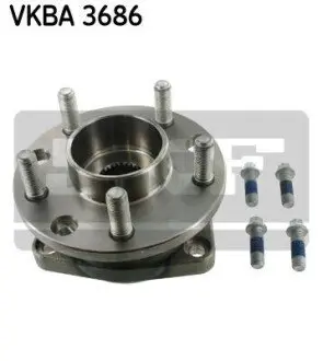 Комплект підшипника колеса задн JAGUAR X-TYPE I 2.0D-3.0 06.01-12.09 SKF VKBA3686 Купити в Україні