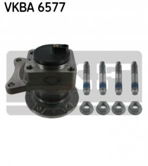 Підшипник маточини (задньої) Fiat Scudo 07- (+ABS) (дискові гальма) - VKBA 6577 (374895, 3748A3, 9403748959) SKF VKBA6577 (фото 1)