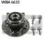 Набор колесных подшипников ступицы. SKF (VKBA6633) изображение 1