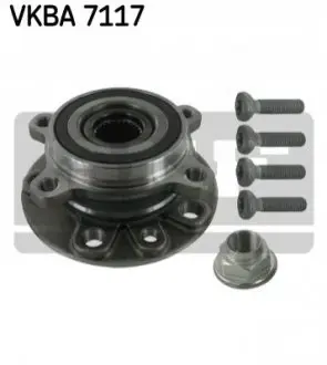 Комплект підшипника колеса передн ALFA ROMEO GIULIA, STELVIO 2.0/2.2D/2.9 10.15 SKF VKBA 7117