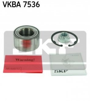 Подшипник колеса - VKBA 7536 (GE4T33048, D65133042A, BN8B33047A) SKF VKBA7536 (фото 1)