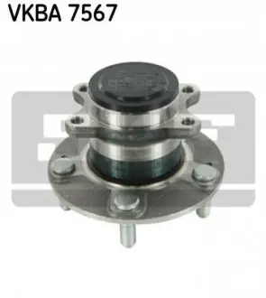 Комплект підшипника колеса задн KIA SOUL I, VENGA 1.4-1.6D 02.09-03.19 SKF VKBA 7567