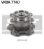 Комплект підшипника колеса задн NISSAN QASHQAI II RENAULT KADJAR 1.6D/1.7D/2.0 11.13 SKF (VKBA 7740) зображення 1