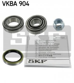 Набір підшипника маточини колеса SKF VKBA904 (фото 1)