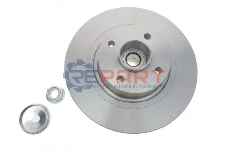 Фото 1 — Диск гальмівний (задній) Renault Scenic II/Megane II 03-10 (270х10) (+ABS) (з підшипником) SKF (VKBD1014) Фото Диск гальмівний (задній) Renault Scenic II/Megane II 03-10 (270х10) (+ABS) (з підшипником) SKF (VKBD1014) зображення 1