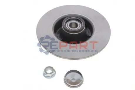 Фото 1 — Диск гальмівний (задній) Renault Megane II 03- (240х8) (+ABS) (з підшипником) SKF (VKBD1015) Фото Диск гальмівний (задній) Renault Megane II 03- (240х8) (+ABS) (з підшипником) SKF (VKBD1015) зображення 1