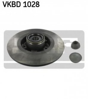 Гальмівний диск із підшипником задній - VKBD 1028 (402029646R, 432000007R, 432024048R) SKF VKBD1028