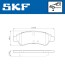 Комплект тормозных колодок (передних) Citroen C2/C4 04-/C3 09-/Berlingo/Peugeot 206/307 96-/207 06-/208 12- SKF VKBP80002 (фото 2)