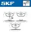 Фото Комплект гальмівних колодок (передніх) Audi A3/Skoda Octavia 96-13/Fabia 99-/VW Caddy/Golf 96-15 (+датчик) SKF (VKBP80004E) зображення 4