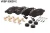 Фото Колодки гальмівні (передні) Citroen Jumper/Fiat Ducato/Peugeot Boxer 06- (Brembo)/(з датчиком) SKF (VKBP80009E) зображення 2