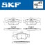 RENAULT гальмівні колодки Duster,Fluence,Grand Scenic III,Megane III 09- SKF VKBP80015 (фото 4)