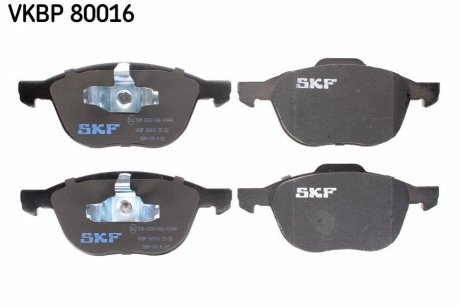 Тормозные колодки (передние) Ford Focus/Mazda 3/5 03- SKF VKBP80016