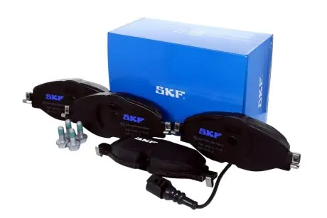 Колодки гальмівні (передні) Audi A3/Q2/Q3/Seat/Skoda Octavia/Kodiaq/VW Golf/Passat B8 12-(+датчик) SKF VKBP80018E Купити в Україні