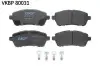 Тормозные колодки (передние) Ford Fiesta 08- (Lucas) SKF (VKBP80031) изображение 1