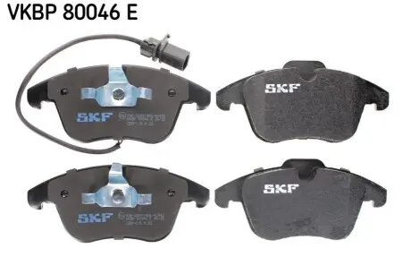 Колодки гальмівні (передні) Audi A4 07-18/A5 07-(+датчик) SKF VKBP80046E Купити в Україні