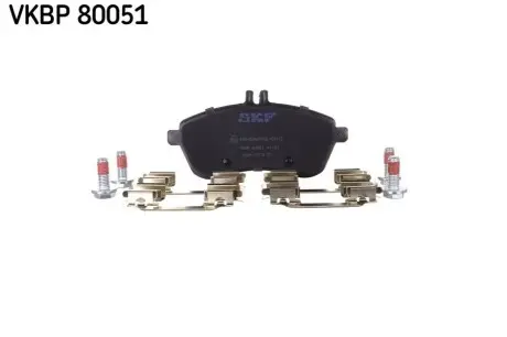 Колодки гальмівні (передні) MB C-class (S204/W204)/E-class (S212/W212) 07 SKF VKBP80051 Купити в Україні