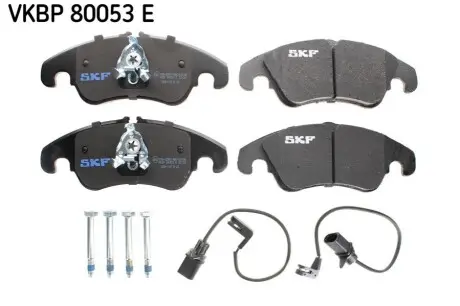 Колодки гальмівні (передні) Audi A6/A7/Q5 08- (з датчиком) SKF VKBP80053E Купити в Україні