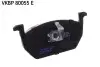 Фото Колодки гальмівні (передні) Audi A3/Seat Leon/Skoda Octavia IV/V/VW Golf VII 12- (+датчик) SKF (VKBP80055E) зображення 1