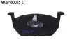 Фото Колодки гальмівні (передні) Audi A3/Seat Leon/Skoda Octavia IV/V/VW Golf VII 12- (+датчик) SKF (VKBP80055E) зображення 2