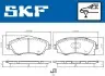 Фото Колодки гальмівні (передні) Opel Combo 01-/Corsa C 00-09/Meriva A 03-10/Tigra 04-10 SKF (VKBP80062A) зображення 2