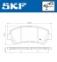 Комплект колодок тормозных (передних) Nissan Qashqai/X-Trail 07- SKF VKBP80069 (фото 2)