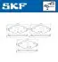 Фото Колодки гальмівні (передні) Audi A1/Q3 18-/Skoda Octavia/VW Golf/Caddy/Touran/Passat 12 SKF (VKBP80104) зображення 2