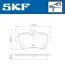 Фото Колодки гальмівні (передні) MB A-class (W169) 04-12/B-class (W245) 05-11 SKF (VKBP80105) зображення 6