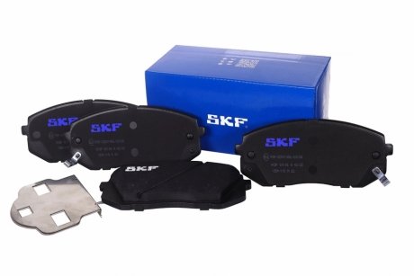 Тормозные колодки (передние) Kia Sportage/Carens III 04- Q+ SKF VKBP80106A (фото 1)