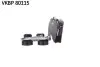 Фото Колодки тормозные (передні) MB Sprinter (906,907,910) 210-519CDI/VW Crafter 30-35/30-50 06-(спарка) SKF (VKBP80115) зображення 2
