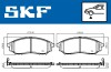 Тормозные колодки (передние) Renault Koleos 08-/Infiniti FX 3.5 02- (Sumitomo) SKF VKBP80166A (фото 2)