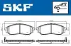 Фото Колодки гальмівні (передні) Renault Koleos 08-/Nissan Qashqai 07-13/Pathfinder/NP300/Murano 05 SKF (VKBP80166A) зображення 2