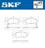 Фото Колодки гальмівні (передні) Toyota Avensis/Verso 08-18/Auris 06-15 (з прижимною пластиною) SKF (VKBP80167A) зображення 2