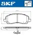 Фото Колодки гальмівні (передні) Citroen C4/Peugeot 4008 12-/Mitsubishi Lancer/Outlander 03-/Jeep/Dodge SKF (VKBP80169A) зображення 2