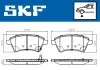Фото Колодки гальмівні (передні) Fiat Sedici/Suzuki SX4 06- (Lucas) SKF (VKBP80185A) зображення 2