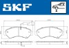 Колодки тормозные (передние) Citroen Jumper/Fiat Ducato/Peugeot Boxer 06- R16 (+датчик) SKF VKBP80210E (фото 2)