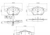 Колодки тормозные (передние) Audi A3/TT/Seat Leon/Skoda Octavia/VW Golf 96-10/Polo 05-09 (+датчик) SKF VKBP80270E (фото 2)