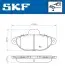 Тормозные колодки (передние) Volvo XC60 I 08-17 (Ate) SKF (VKBP80284E) изображение 2