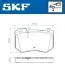 Фото Колодки гальмівні (передні) MB C-class (W205) 14 SKF (VKBP80287) зображення 2