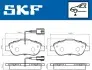 Фото Колодки гальмівні (передні) Fiat Panda 03-/500/500C 07-/Ford Ka II 08-16 (+датчик) SKF (VKBP80313E) зображення 2