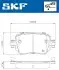 Фото Колодки гальмівні (передні) Land Rover Discovery IV/V 09-/Range Rover III/IV/Sport I/II 06 SKF (VKBP80324) зображення 2