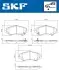 Фото Колодки гальмівні (передні) Chrysler Grand Voyager V 07-/Dodge Caravan 08-/VW Routan 08-13 SKF (VKBP80334A) зображення 2